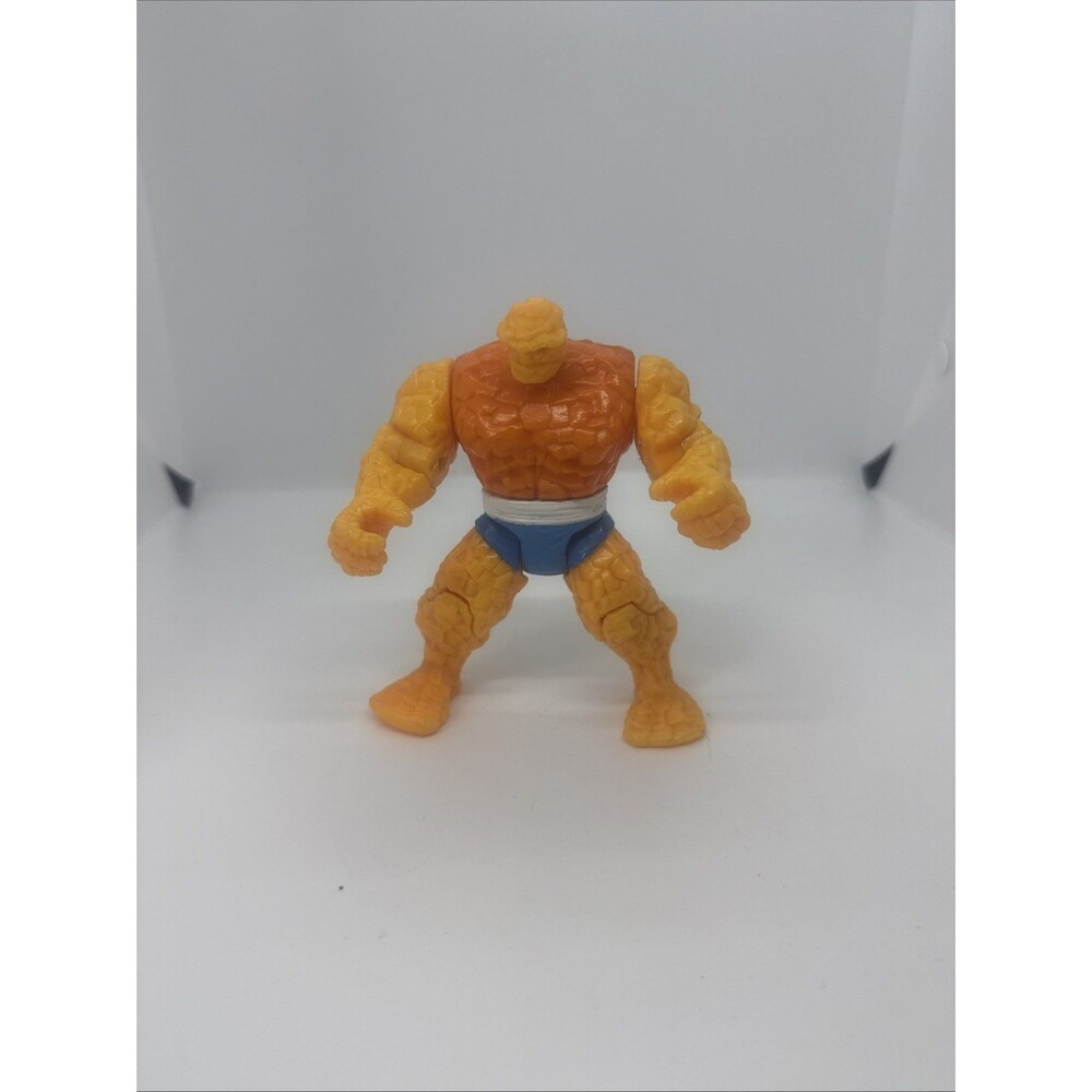 TOYBIZ MARVEL FANTASTIC FOUR THE THING W/ CLOBBERING TIME PUNCH 5" FIGURE 1994